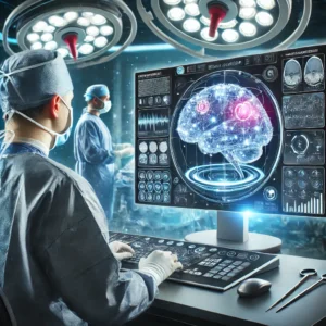 cirurgiao usando ia para identificação de fastglioma