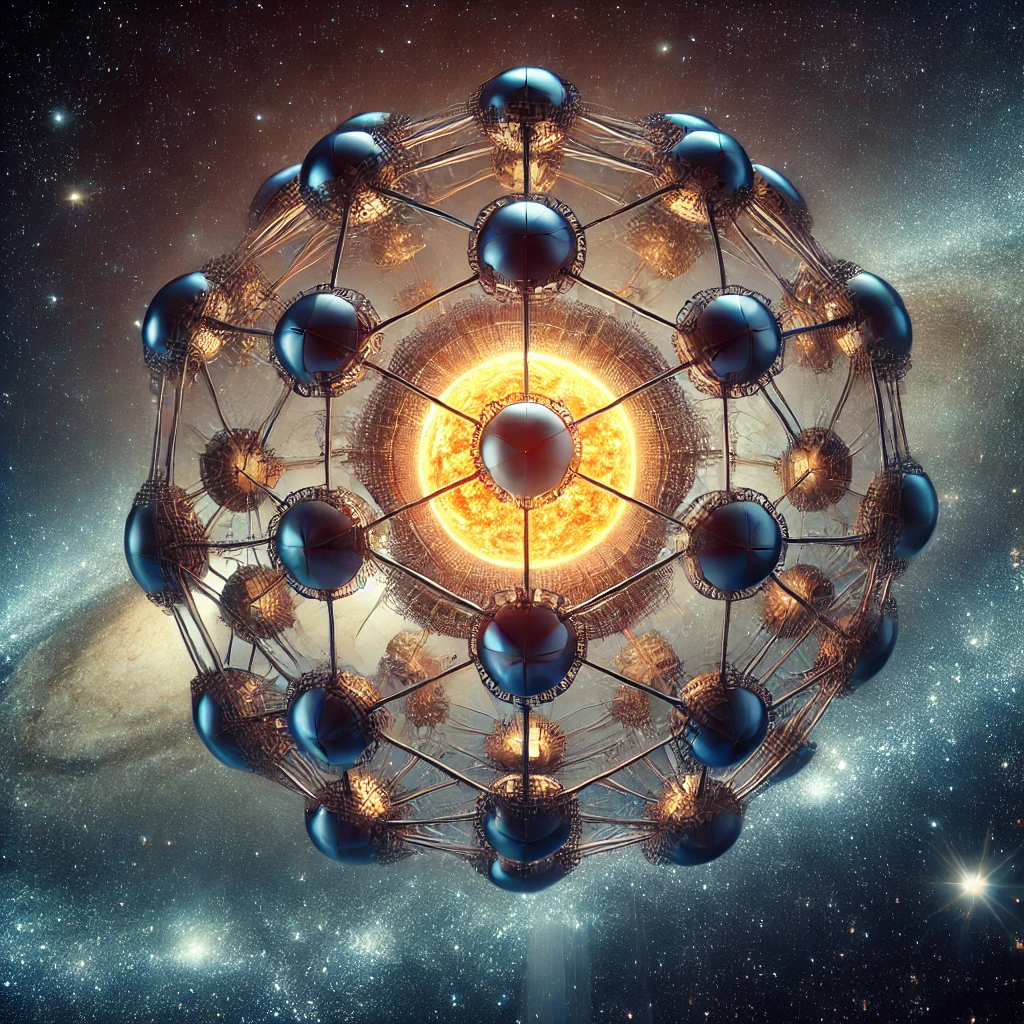 esfera de dyson envolvendo uma estrela