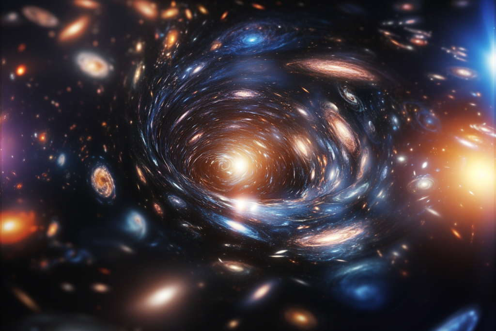 big bang formando o universo