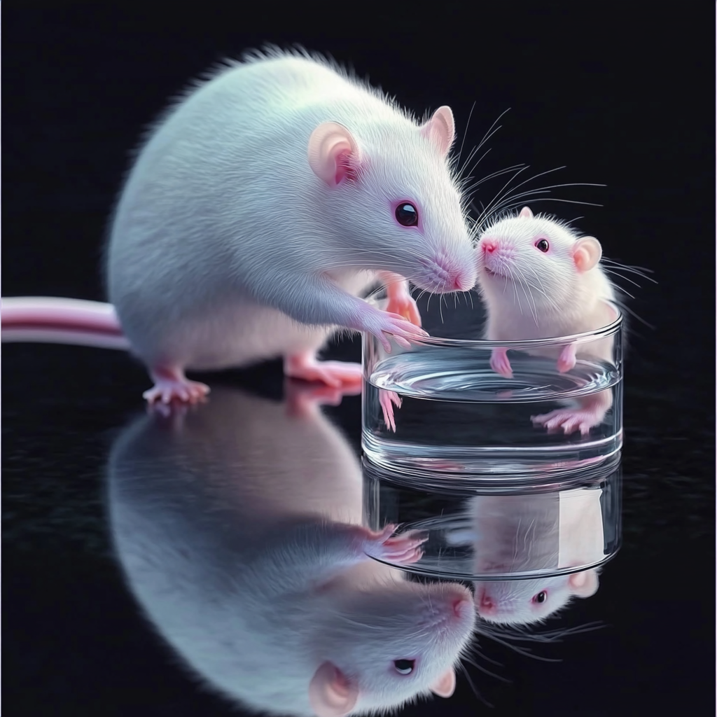 ratinhos de laboratório