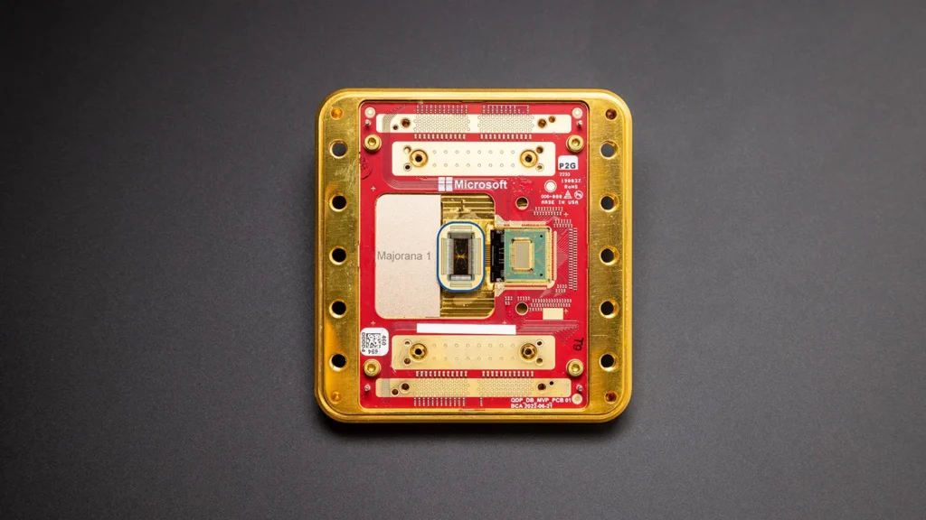Chip Majorana 1 da Microsoft promete revolucionar a computação quântica com qubits topológicos.